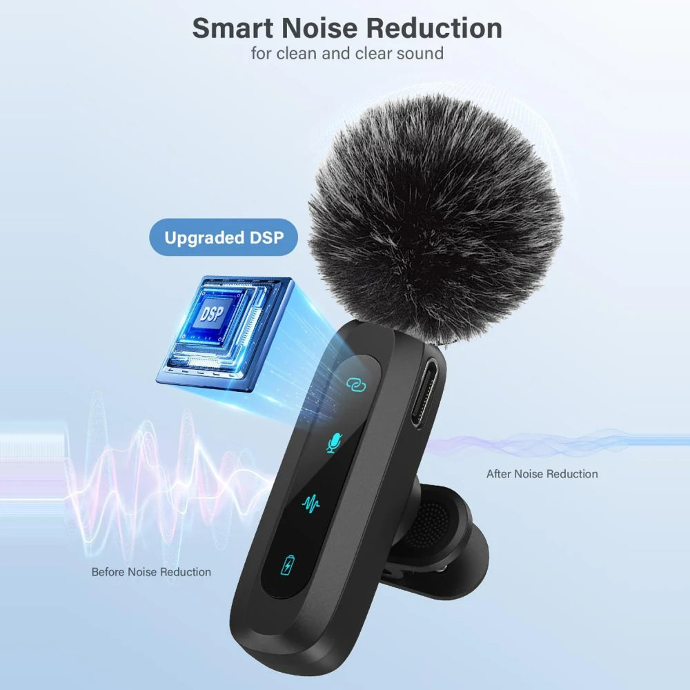 Compact Wireless Lavalier Microphone