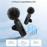 Compact Wireless Lavalier Microphone